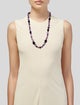 Miriam Haskell Glass Bead Strand Necklace