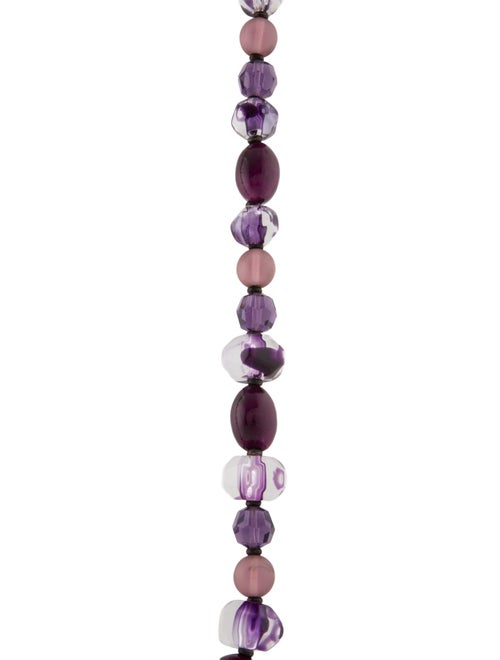 Miriam Haskell Glass Bead Strand Necklace