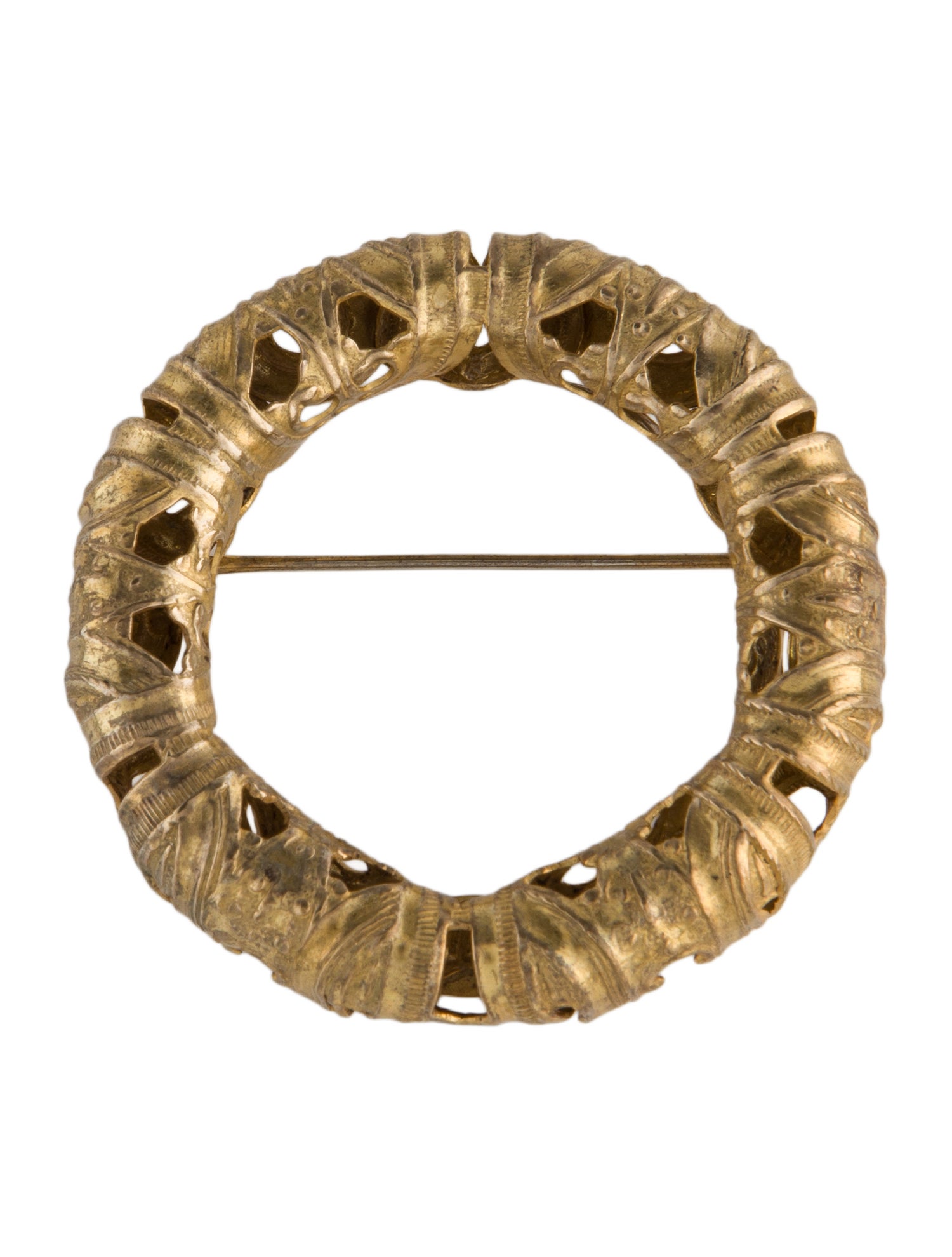 Miriam Haskell Wreath Brooch