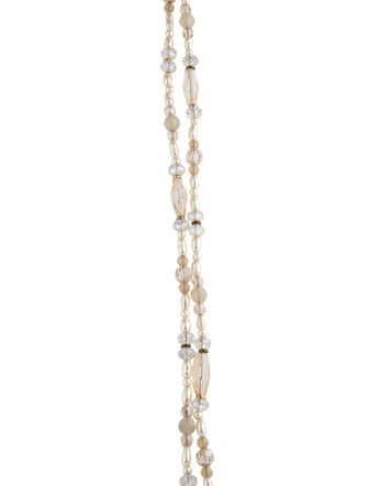 Miriam Haskell Faux Pearl & Bead Collar Necklace