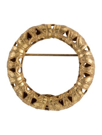 Miriam Haskell Wreath Brooch