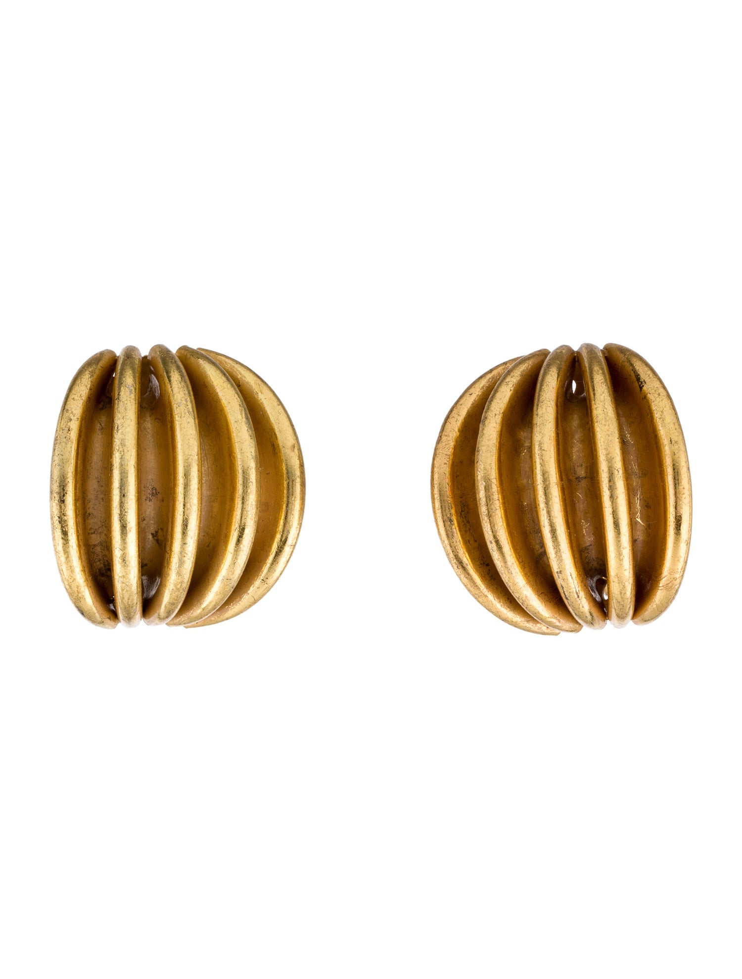 Miriam Haskell Clip-On Earrings