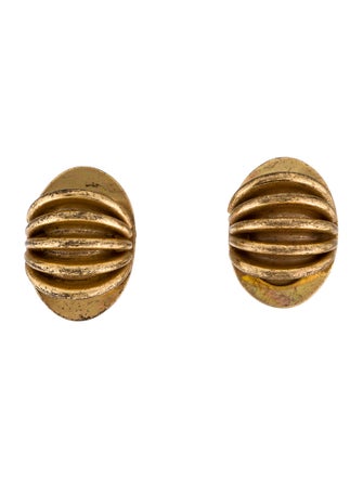 Miriam Haskell Clip-On Earrings