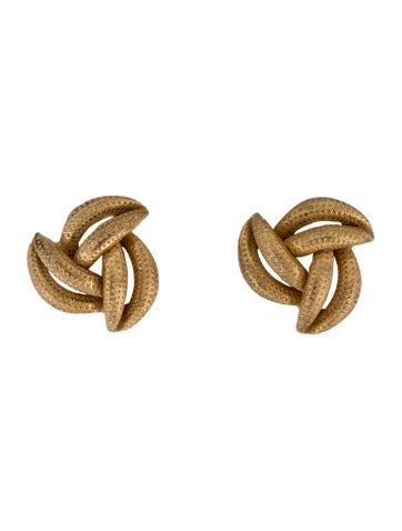 Miriam Haskell Clip-On Earrings