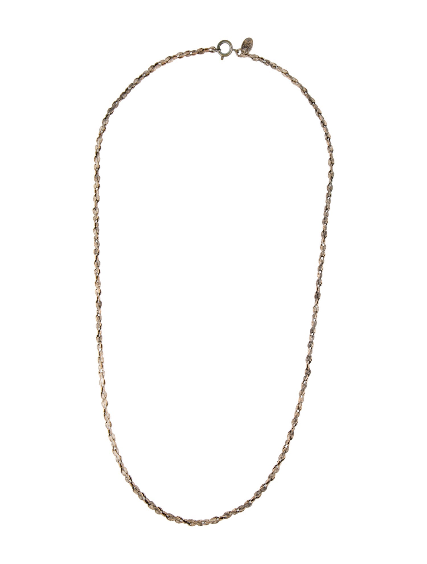 Miriam Haskell Link Chain Necklace