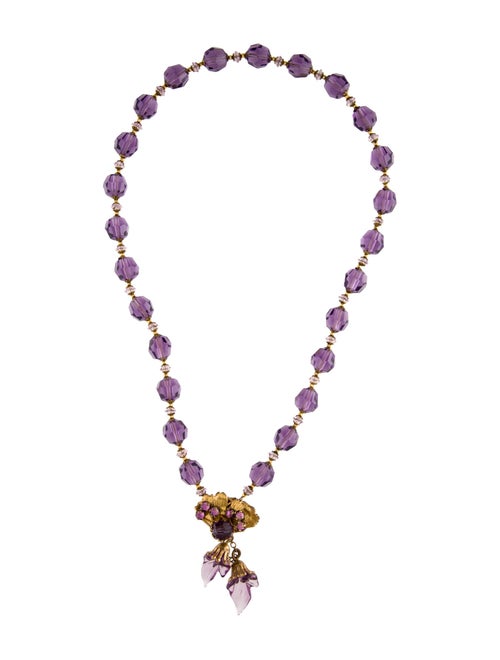 Miriam Haskell Bead Strand Necklace