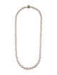 Miriam Haskell Faux Pearl Bead Strand Necklace