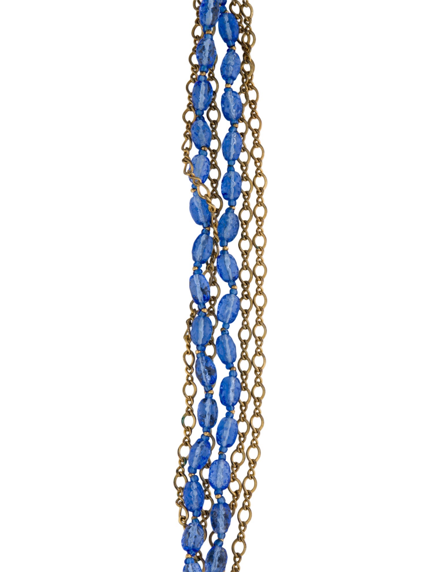 Miriam Haskell Glass & Bead Multistrand Necklace