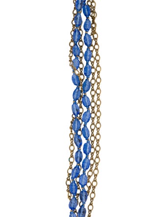 Miriam Haskell Glass & Bead Multistrand Necklace