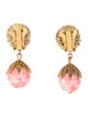 Miriam Haskell Bead Drop Earrings