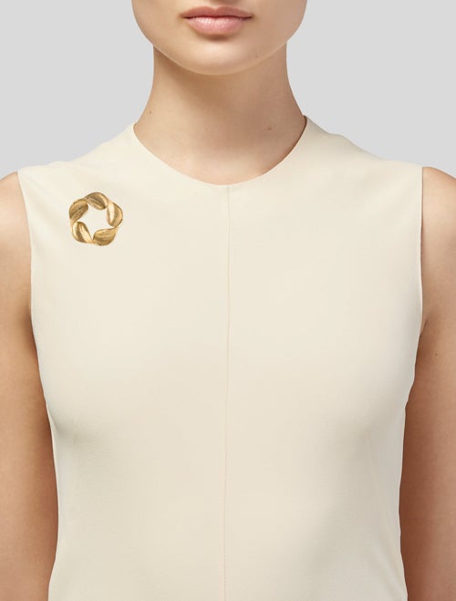 Miriam Haskell Leaf Brooch