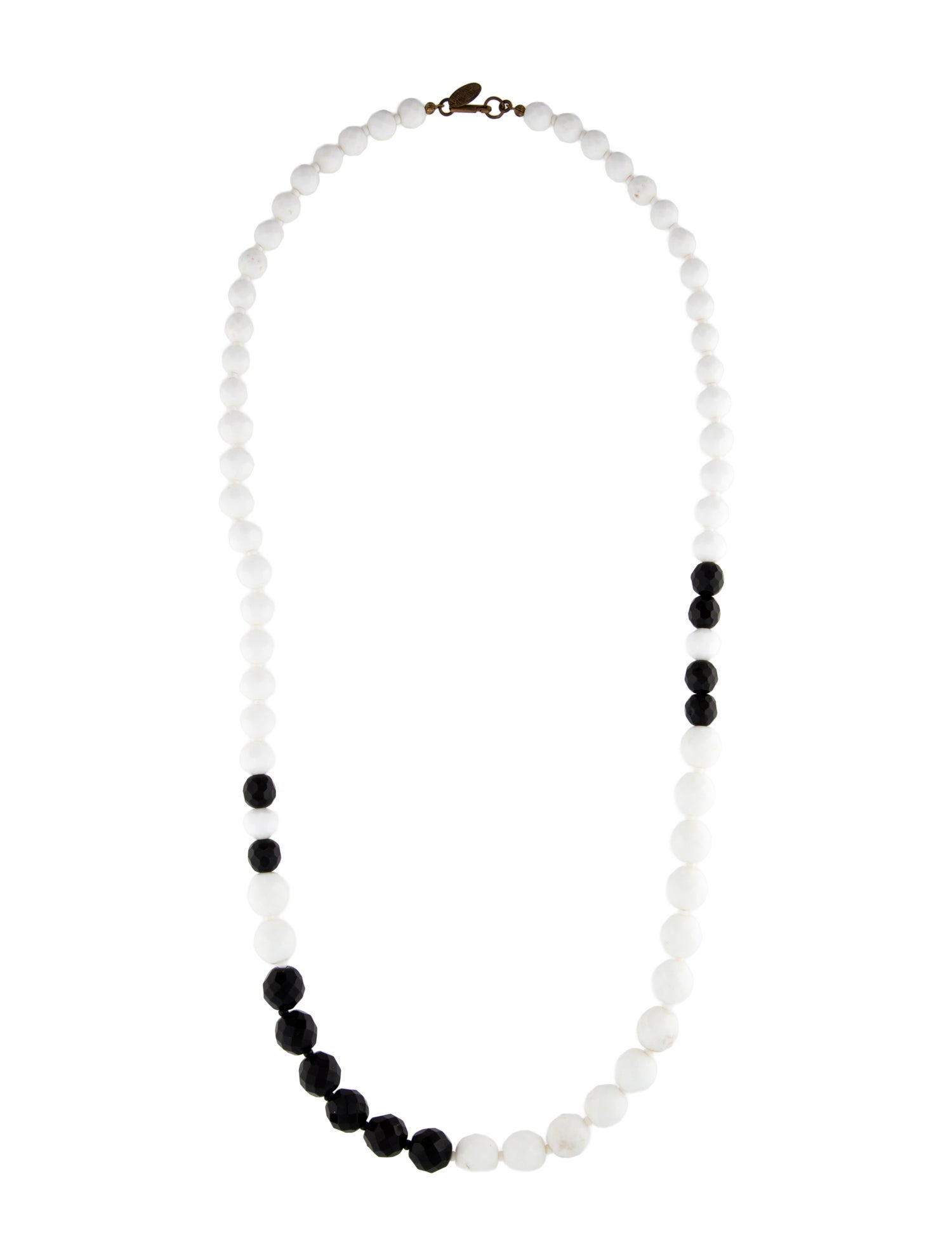 Miriam Haskell Resin Beaded Necklace