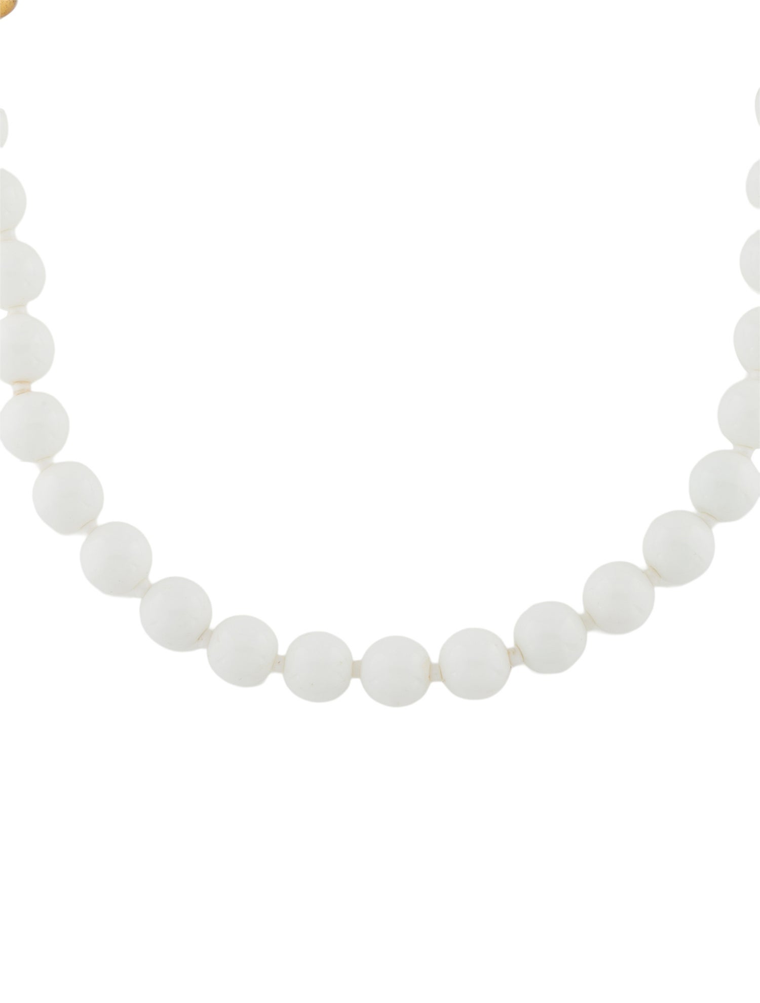 Miriam Haskell Resin Beaded Necklace