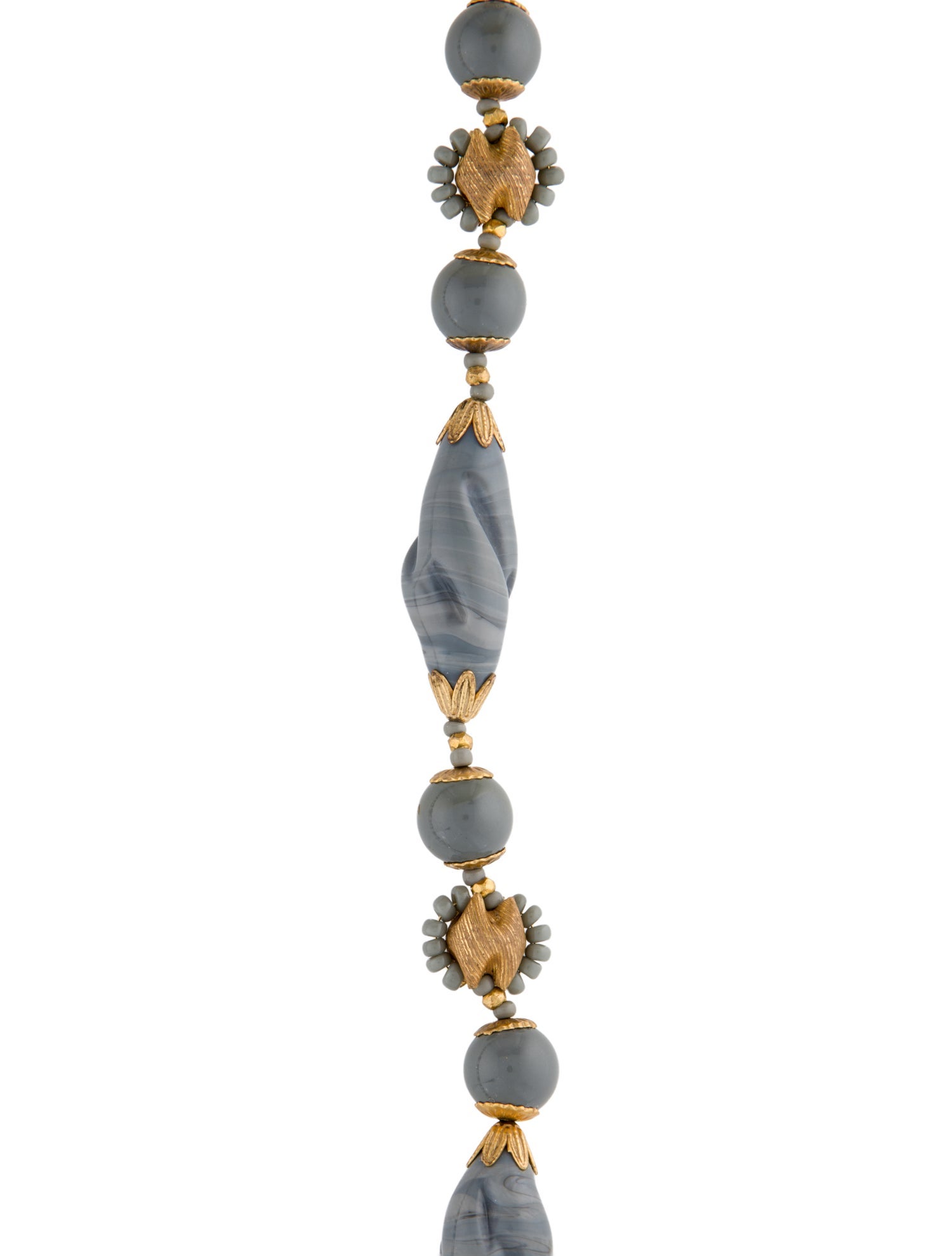 Miriam Haskell Enamel Bead Necklace