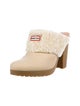 Hunter Fleece Clogs