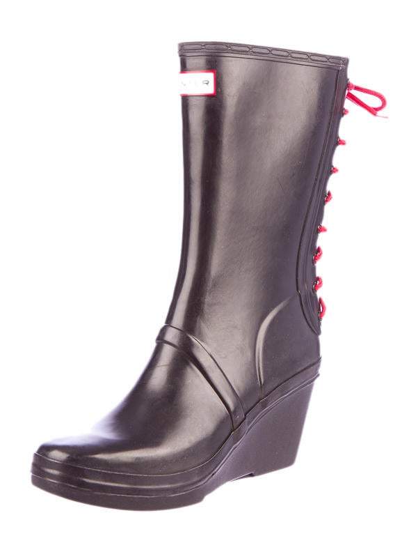 Hunter Wedge Rain Boots