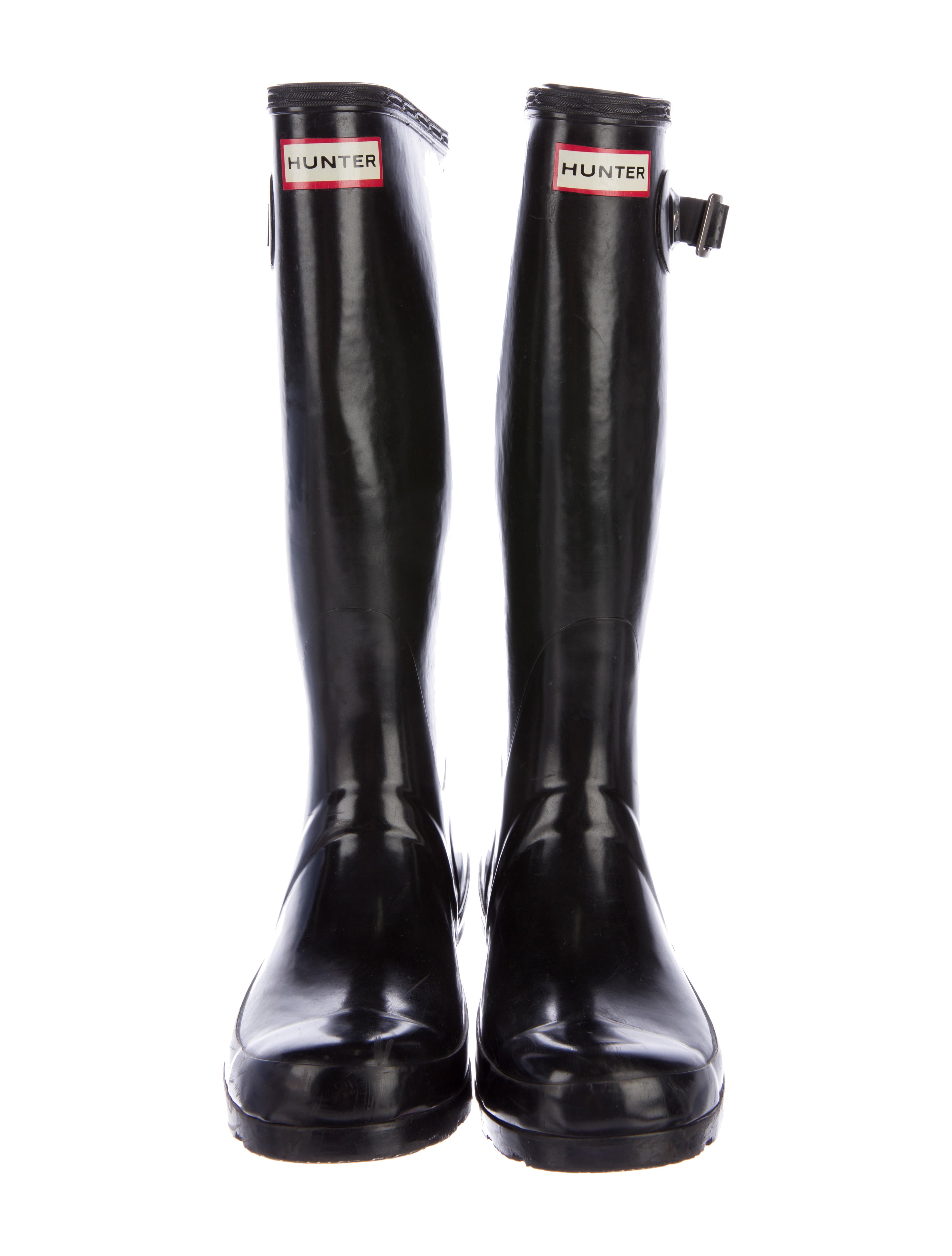 Hunter KneeHigh Rain Boots Shoes WH821884 The RealReal