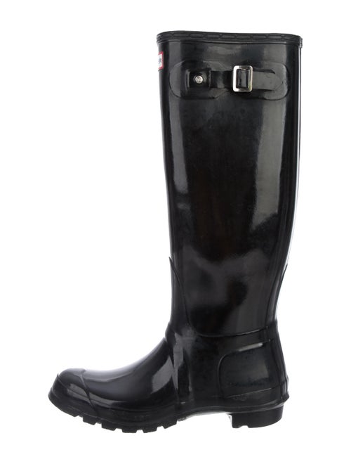Hunter Knee-High Rain Boots Black