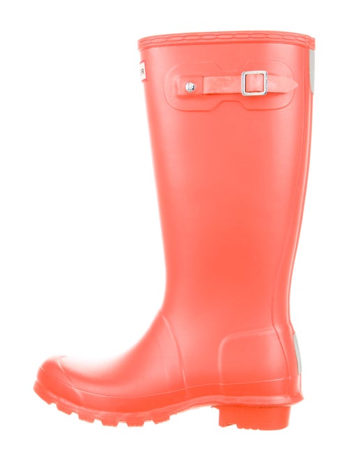 Hunter Rain Rain Boots Orange