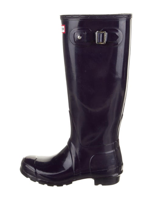 Hunter Rain Boots Purple
