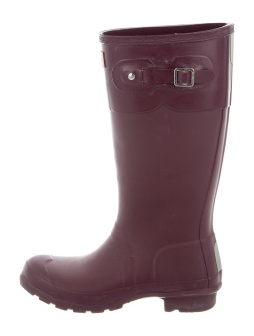 Hunter Rain Boots Purple