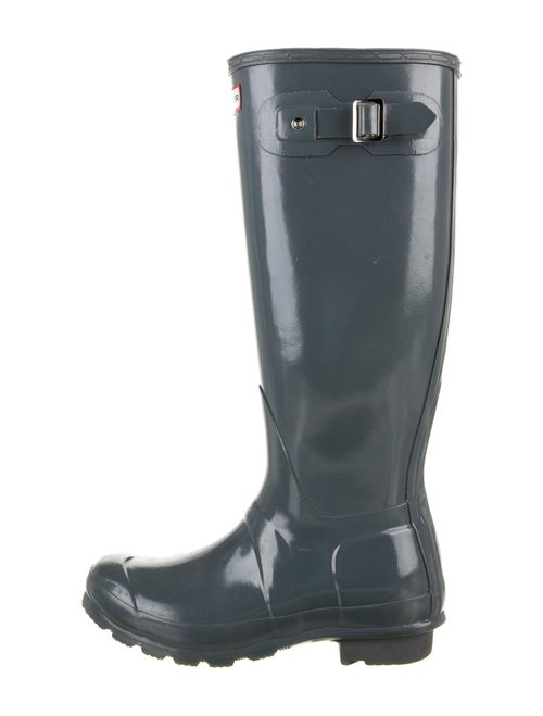 Hunter Rubber Rain Boots Green