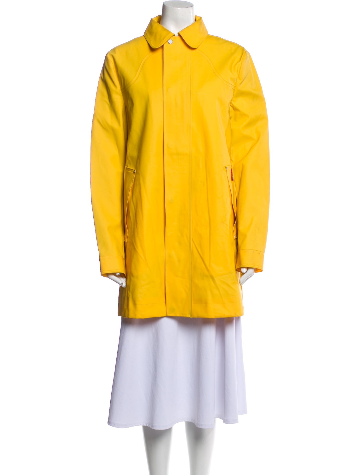 Hunter Coat Yellow Coats, Clothing WH840375 The RealReal