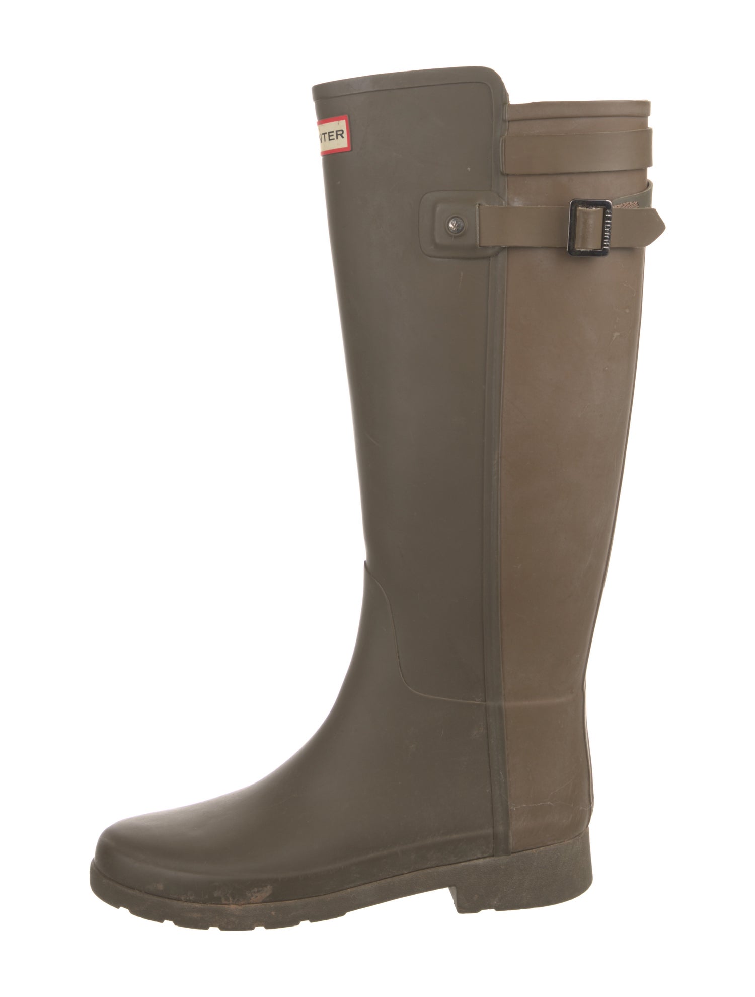 Hunter Rubber Rain Boots - Brown Boots, Shoes - WH843298 | The