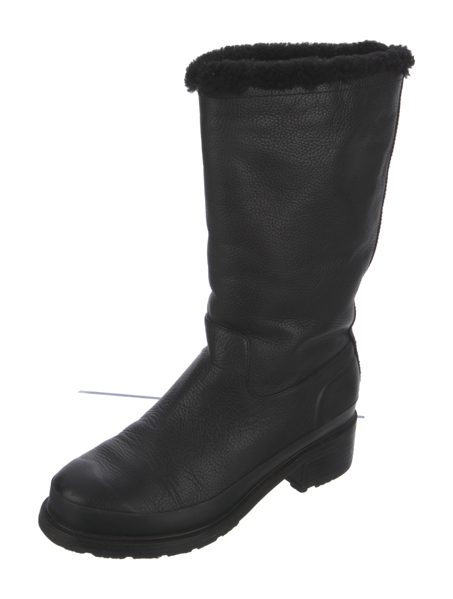 Hunter Leather Rain Boots