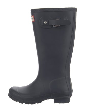 Hunter Toddler Boys' Solid Rain Boots