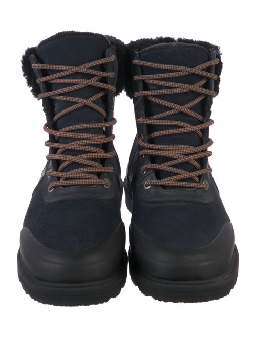 Hunter Suede Combat Boots
