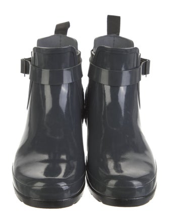 Hunter Quilted Pattern Rubber Rain Boots