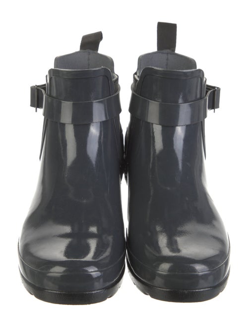 Hunter Quilted Pattern Rubber Rain Boots