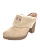 Hunter Suede Mules