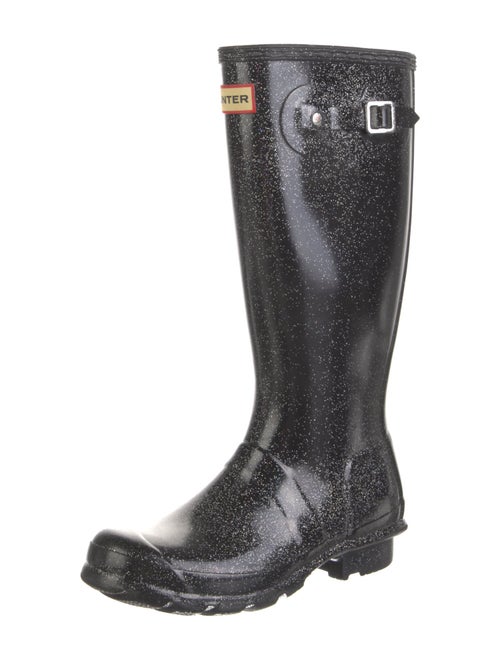 Hunter Rubber Polka Dot Print Boots