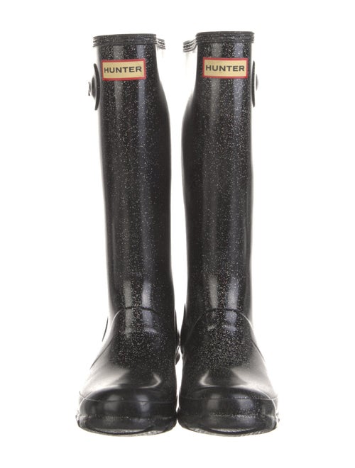 Hunter Rubber Polka Dot Print Boots