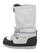 Hunter Nylon Printed Lace-Up Boots