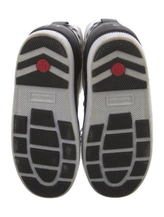 Hunter Nylon Printed Lace-Up Boots