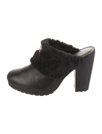 Hunter Leather Mules