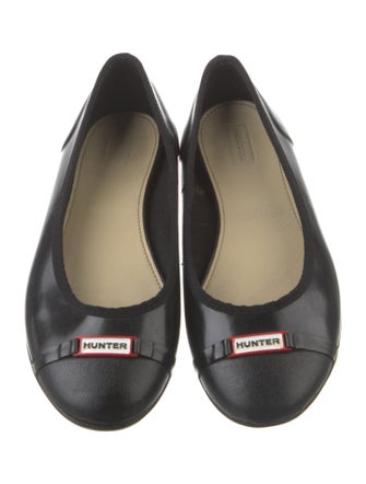 Hunter Rubber Ballet Flats