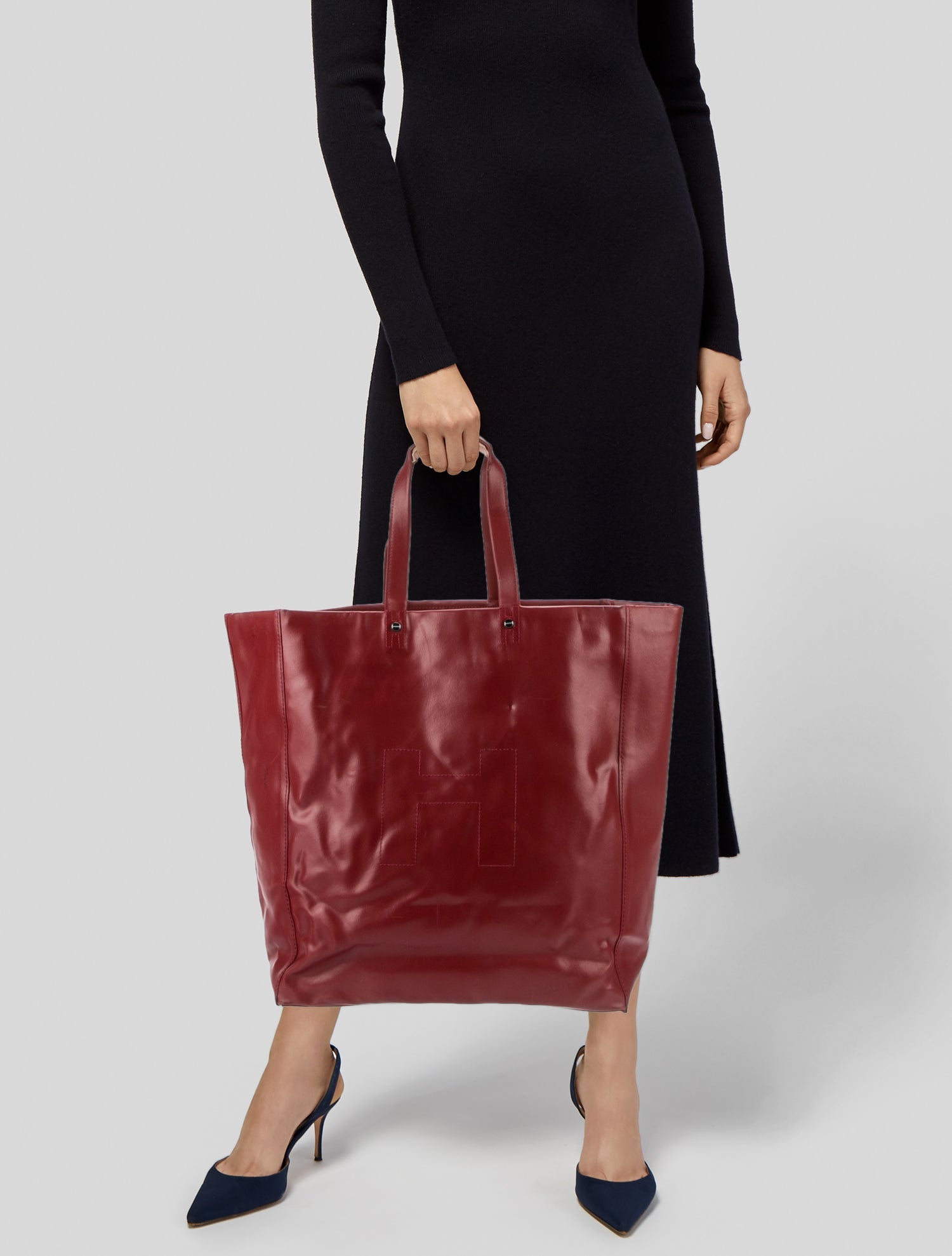Hunter Leather Tote