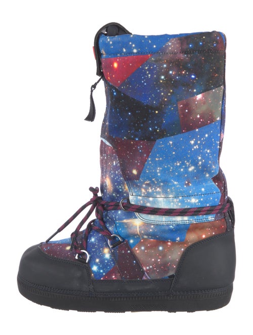 Hunter Printed Lace-Up Boots