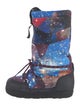 Hunter Printed Lace-Up Boots