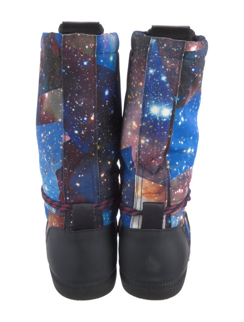 Hunter Printed Lace-Up Boots