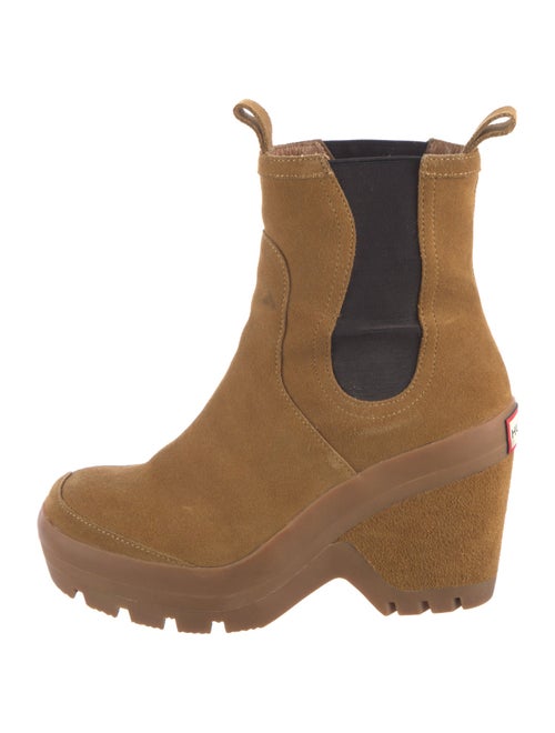 Hunter Suede Chelsea Boots
