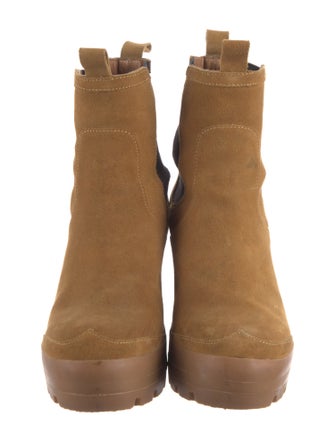 Hunter Suede Chelsea Boots