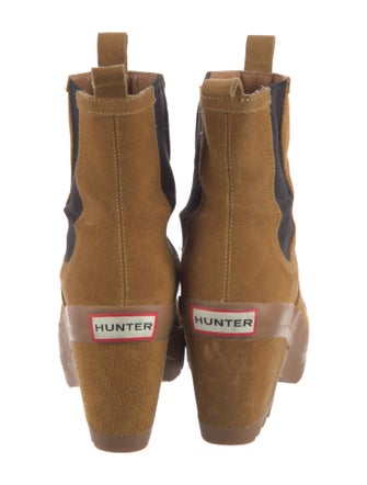 Hunter Suede Chelsea Boots