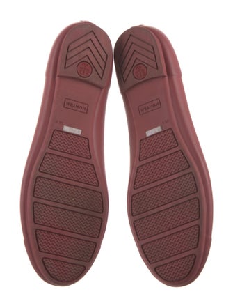 Hunter Rubber Ballet Flats
