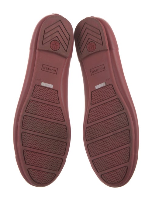 Hunter Rubber Ballet Flats