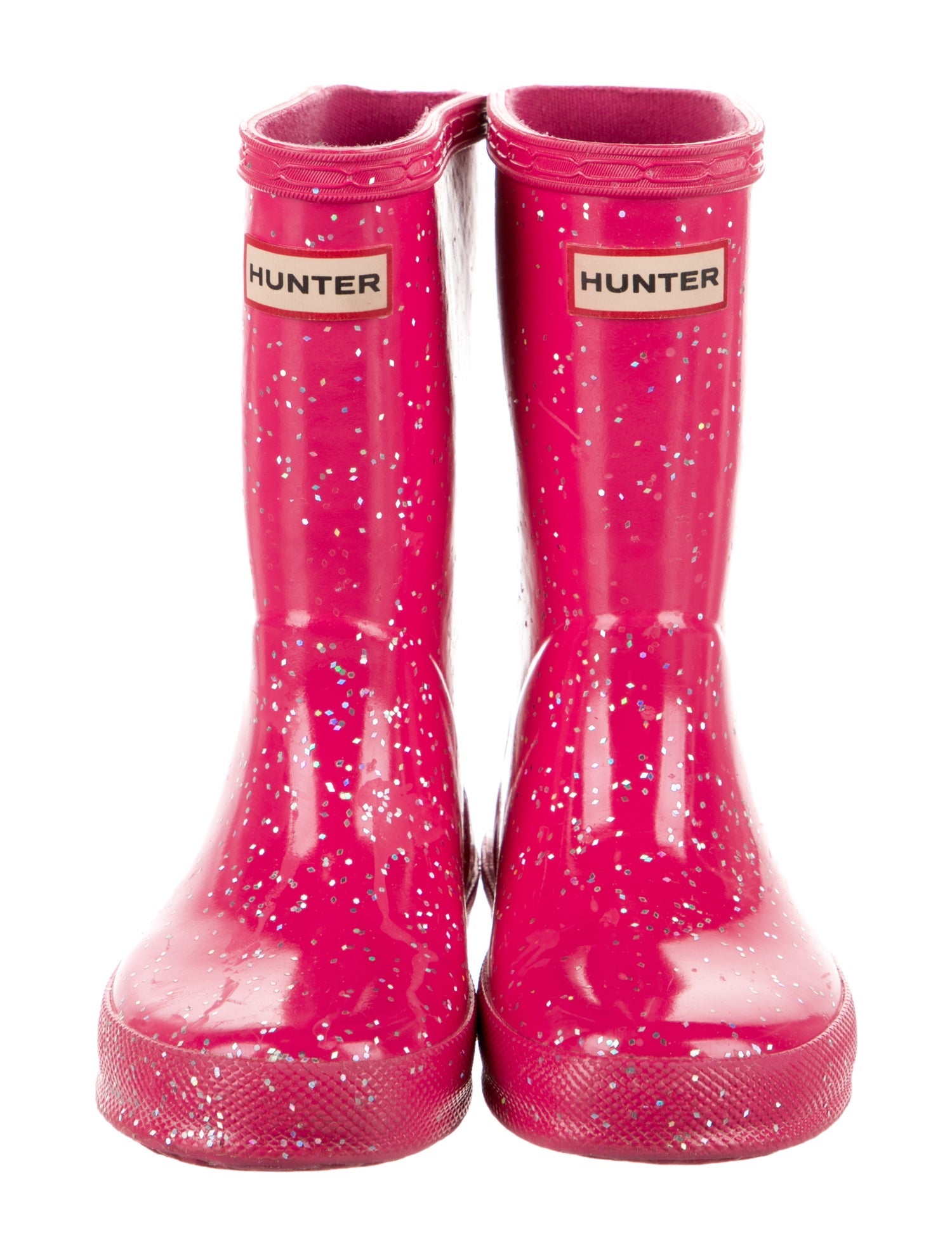 Hunter Glitter Rubber Rain Boots
